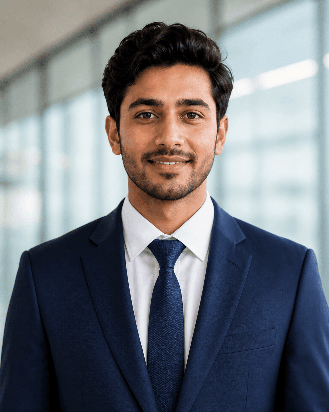 AI generated professional portrait examples