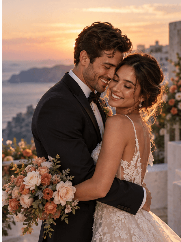 AiPix AI wedding portrait scene example